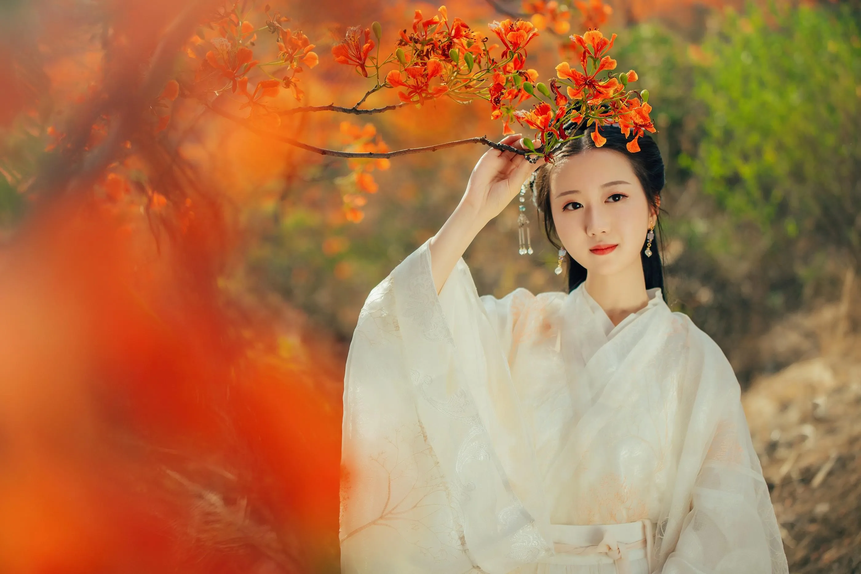 [艺图语] 2022.05.28 凤凰花开 粥米饭 [26P]插图5
